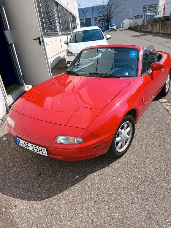 Gebraucht Mazda MX5 116 PS (85 kW) 1990 Rot Cabrio