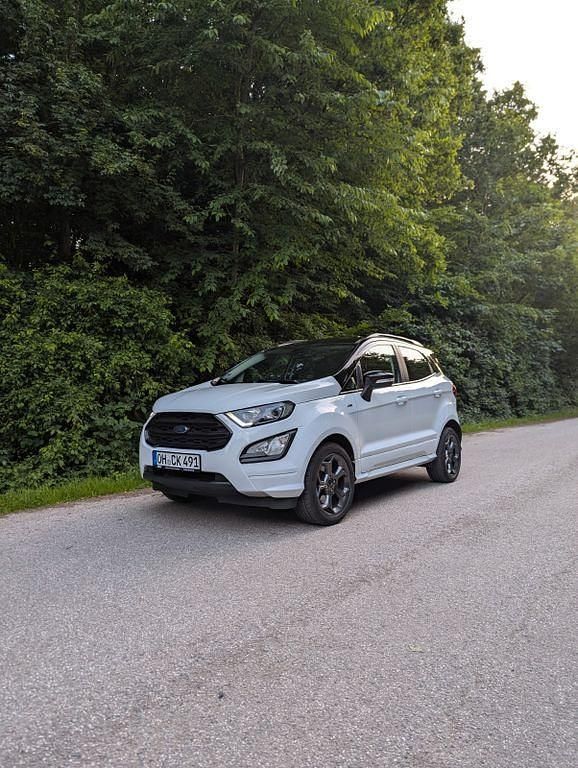 Weiß Gebraucht 2019 Ford Ecosport ST-Line SUV | 10.800 € (Superpreis) - Bild 1/4