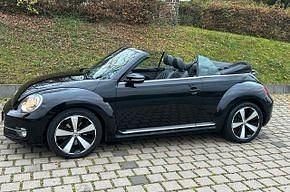 Schwarz Gebraucht 2013 VW Beetle Exclusive Cabrio | 20.100 € (Teuer) - Bild 1/4