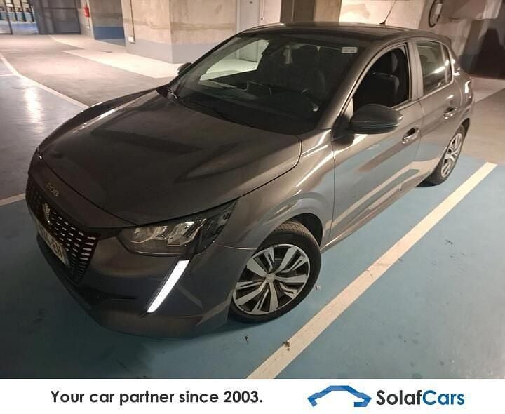 Grau Gebraucht 2020 Peugeot 208 Kleinwagen | 10.769 € (Guter Preis) - Bild 1/4