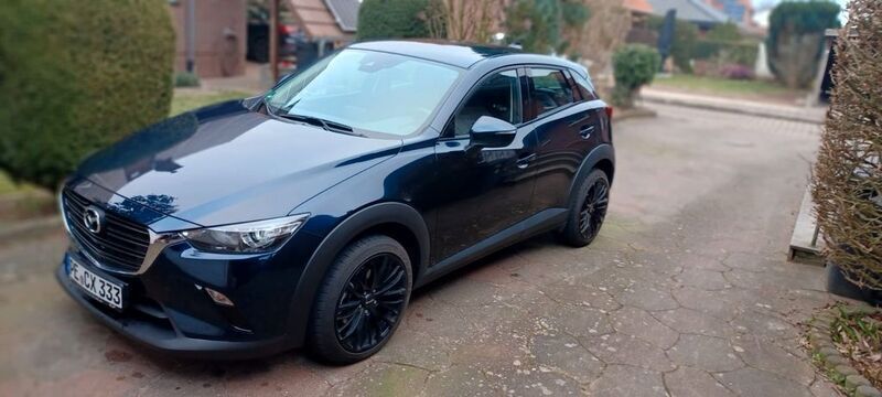 Blau Gebraucht 2022 Mazda CX-3 SUV | 19.250 € (Guter Preis) - Bild 1/4