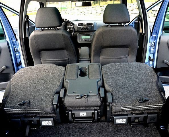 Gebraucht Skoda Roomster 105 PS (77 kW) 2007 Blau metallic Van / Kleinbus