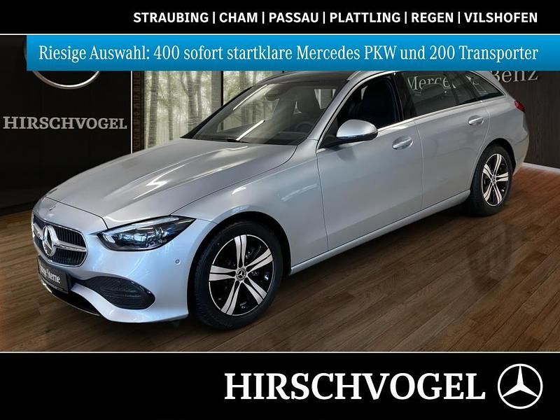 Metalliclack hightechsilber Gebraucht 2024 Mercedes C220 Avantgarde Kombi | 43.440 € (Fairer Preis) - Bild 1/4