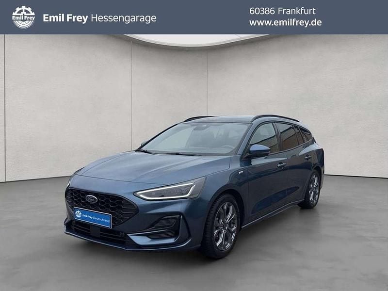 Blau Gebraucht 2023 Ford Focus ST-Line Kombi | 22.750 € (Guter Preis) - Bild 1/4