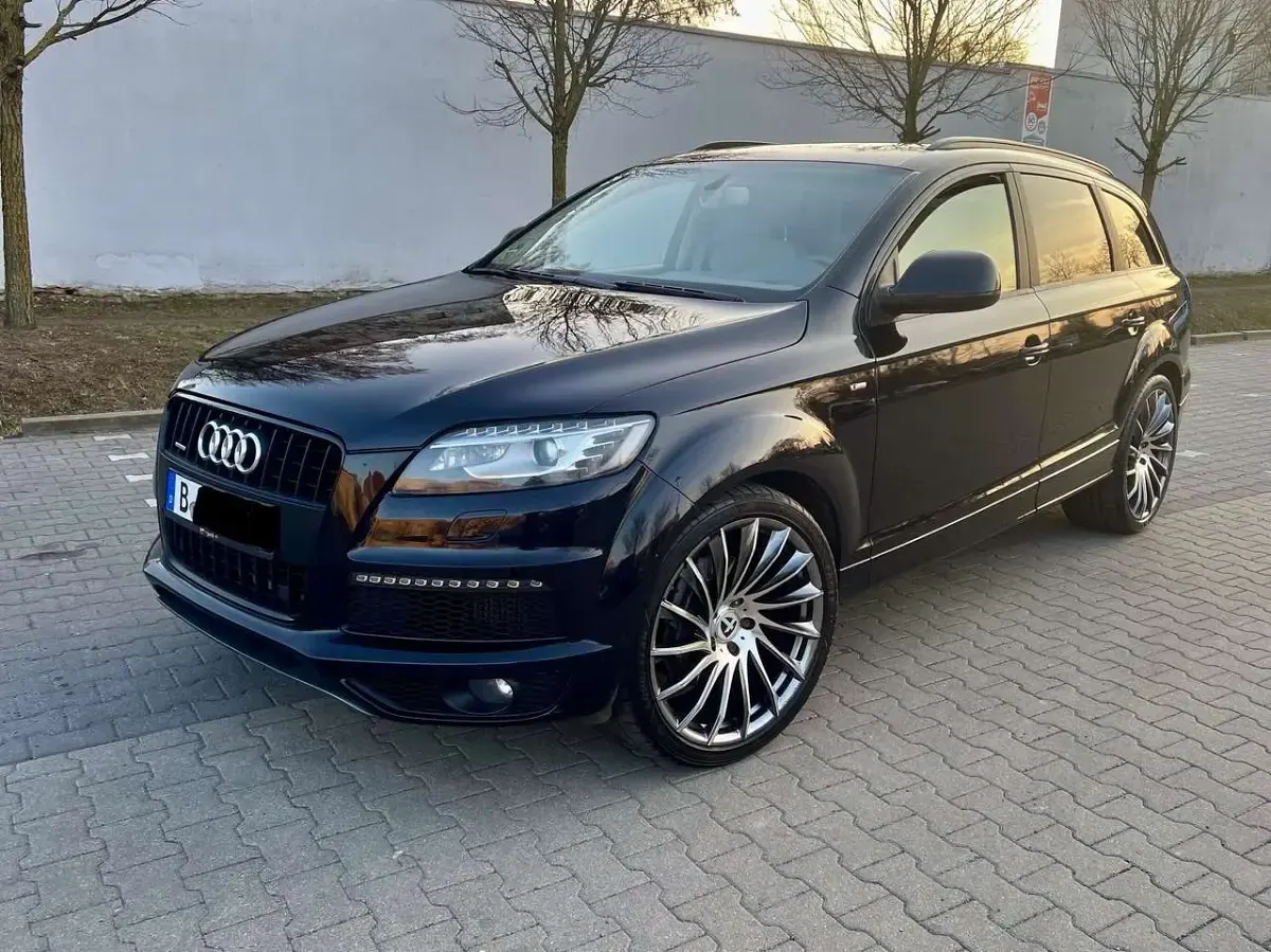 Second-hand Audi Q7 S-Line 245 CP (180 kW) 2012 Negru SUV