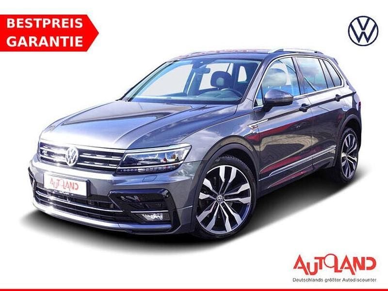 Indiumgrau metallic Gebraucht 2018 VW Tiguan R-line SUV | 31.950 € (Etwas zu teuer) - Bild 1/4