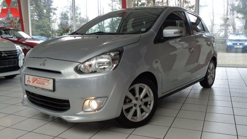 Silber Gebraucht 2016 Mitsubishi Space Star Top Kleinwagen | 9.600 € (Fairer Preis) - Bild 1/4