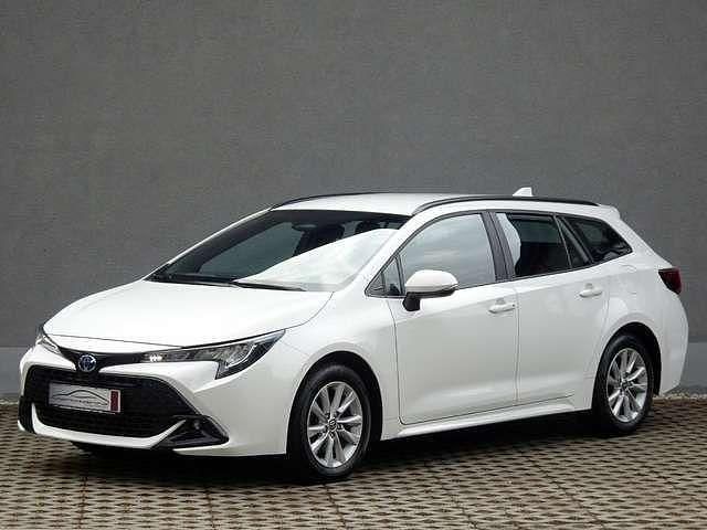Super white 2 (metallic) Gebraucht 2023 Toyota Corolla Business Edition Kombi | 25.980 € (Guter Preis) - Bild 1/3