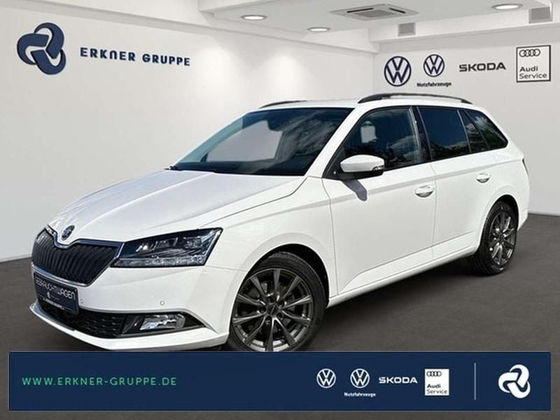 Weiß Gebraucht 2022 Skoda Fabia Best of Kleinwagen | 16.999 € (Fairer Preis) - Bild 1/4