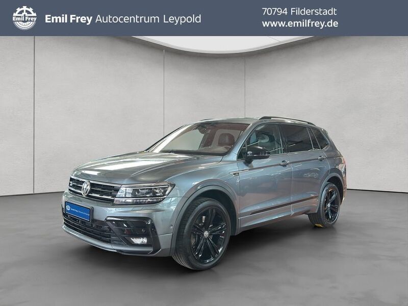 Platinum grey metallic Gebraucht 2021 VW Tiguan Allspace Highline SUV | 27.890 € (Fairer Preis) - Bild 1/4