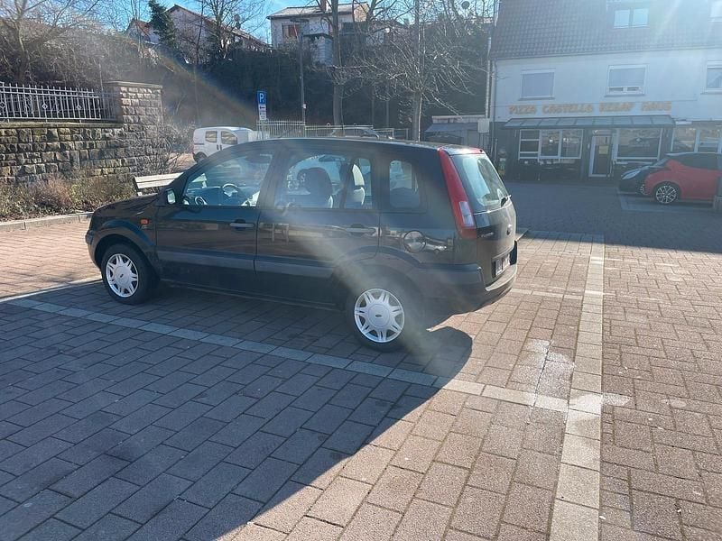 Gebraucht Ford Fusion 85 PS (62 kW) 2008 Schwarz Kleinwagen