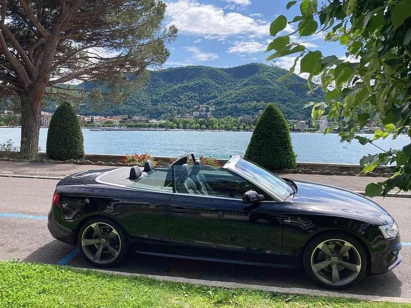 Gebraucht Audi A5 Cabriolet 170 PS (125 kW) 2014 Schwarz Cabrio