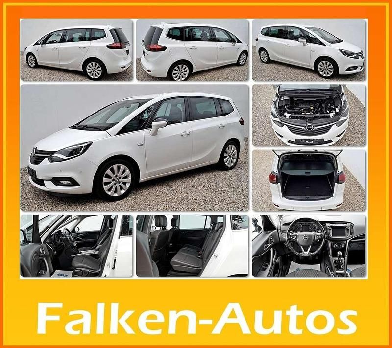 Gebraucht Opel Zafira Innovation 120 PS (88 kW) 2016 Schneeweiß Van / Kleinbus