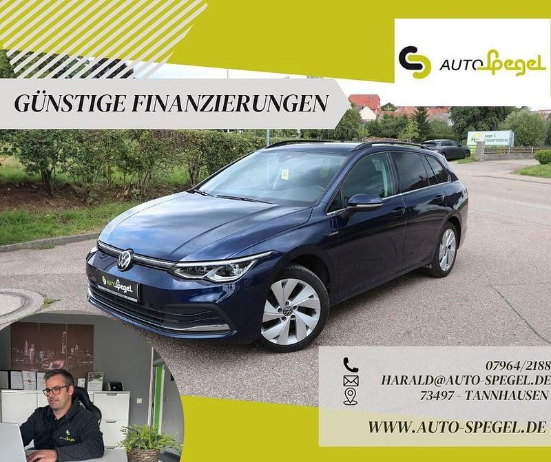 Atlantik blue metallic Gebraucht 2021 VW Golf VIII Style Kombi | 19.490 € (Superpreis) - Bild 1/4