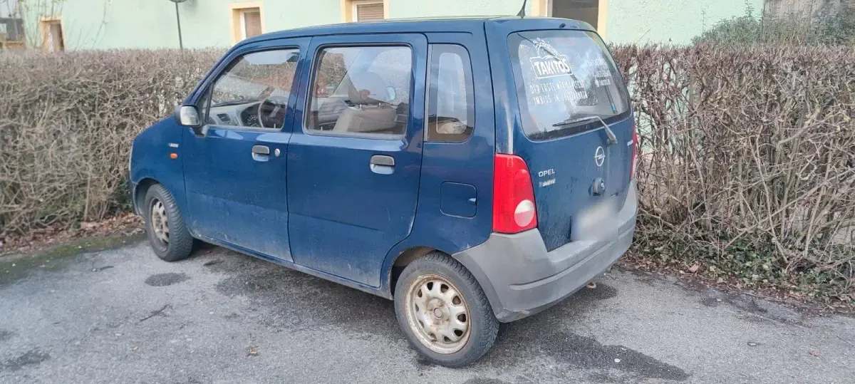 Second-hand Opel Agila 63 CP (46 kW) 2001 Albastru Monovolum