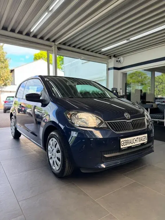 Second-hand Skoda Citigo Ambition 60 CP (44 kW) 2014 Albastru Hatchback