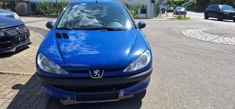 Blau Gebraucht 2005 Peugeot 206 Kleinwagen | 200 € (Superpreis) - Bild 1/4