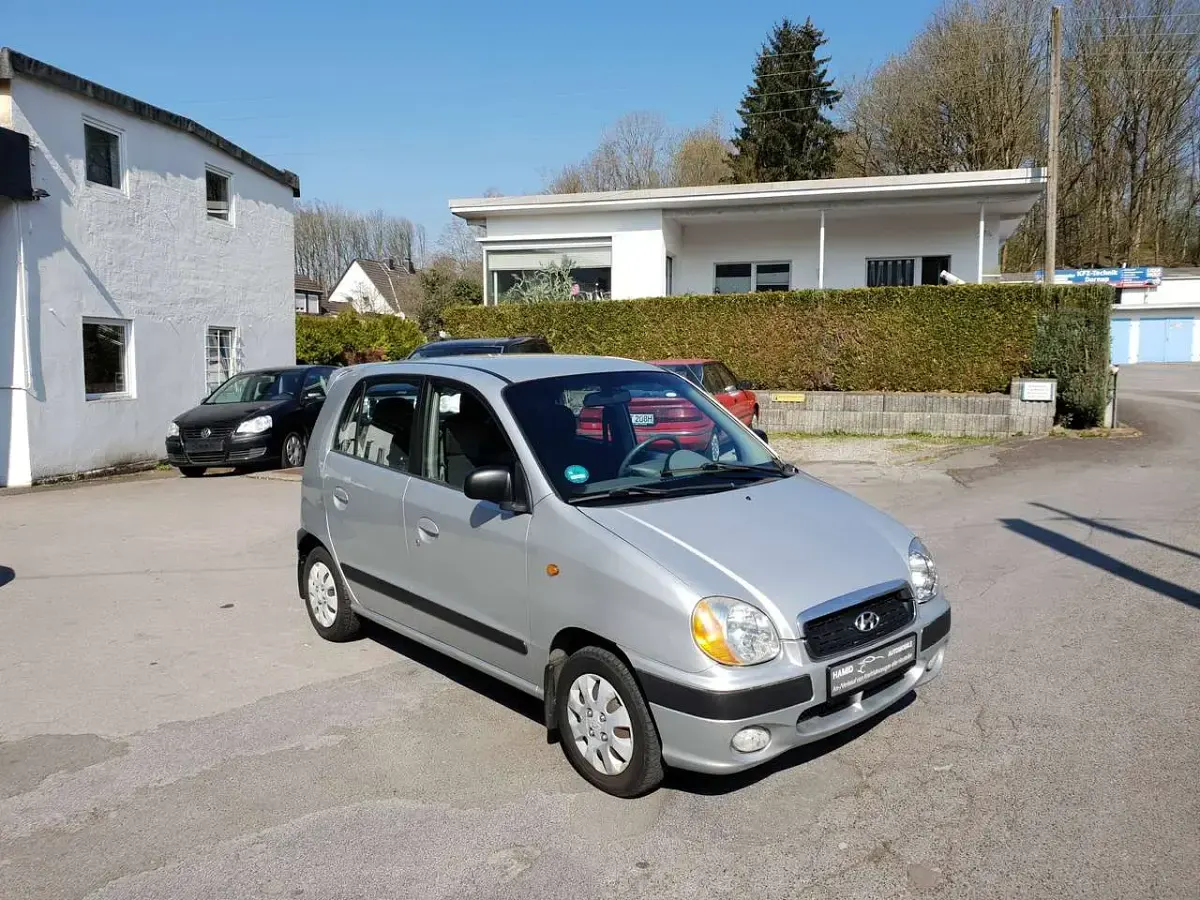 Gebraucht Hyundai Atos GLS 58 PS (42 kW) 2001 Silber Kleinwagen