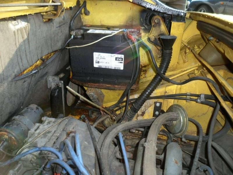 Gebraucht Porsche 914 80 PS (58 kW) 1975 Gelb Cabrio