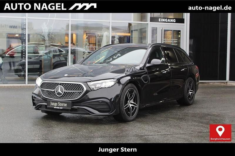 Schwarz Gebraucht 2024 Mercedes E200 AMG Limousine | 45.950 € (Superpreis) - Bild 1/4