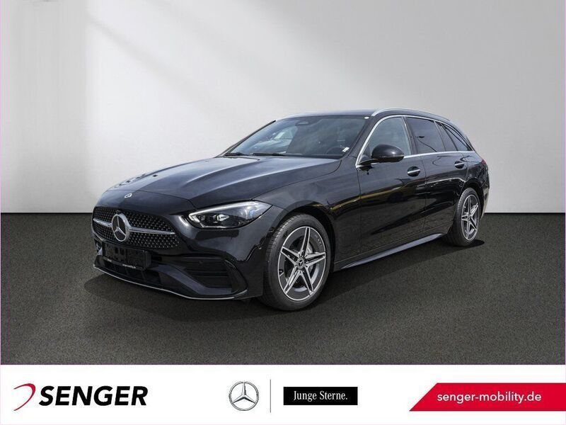 Schwarz Gebraucht 2024 Mercedes C300e AMG Limousine | 48.880 € (Superpreis) - Bild 1/4