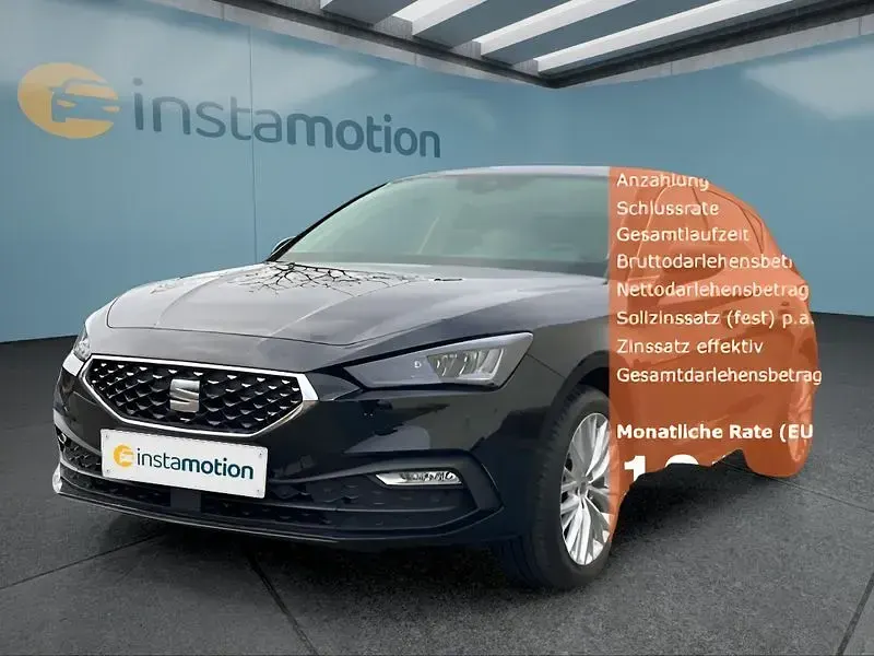 Gebraucht Seat Leon 110 PS (80 kW) 2022 Schwarz Kleinwagen