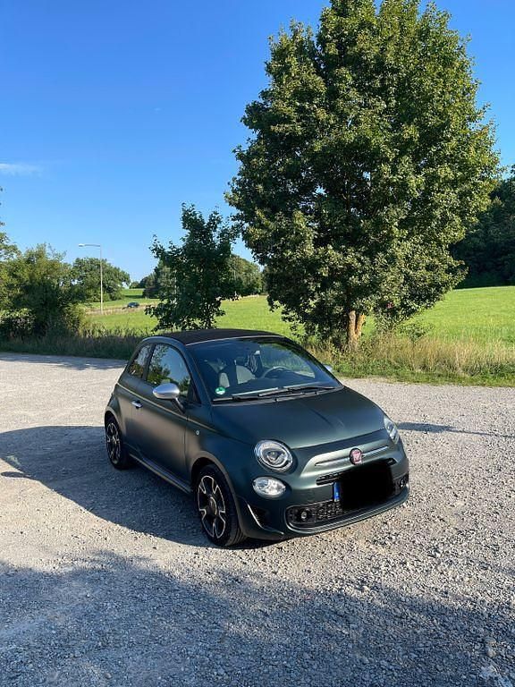 Grün Gebraucht 2021 Fiat 500C Rockstar Cabrio | 14.999 € (Fairer Preis) - Bild 1/4