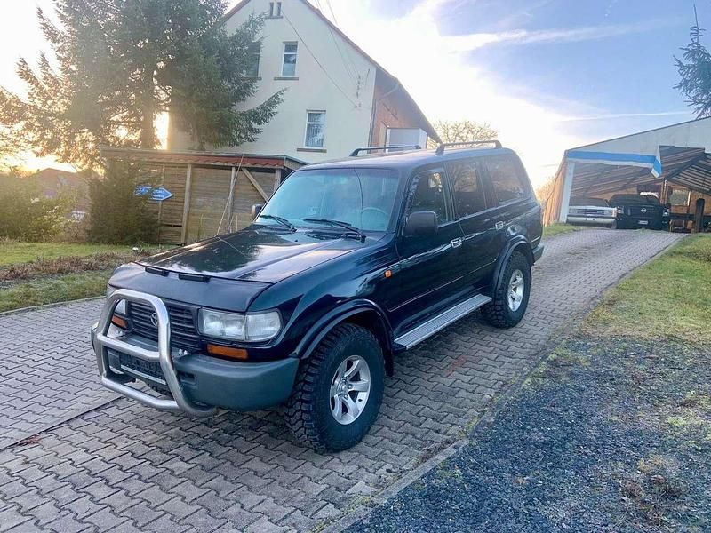 Gebraucht Toyota Land Cruiser 170 PS (125 kW) 1998 Grün SUV