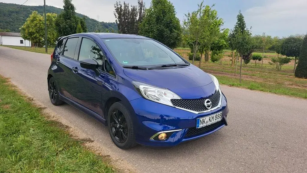 Gebraucht Nissan Note Black Edition 90 PS (66 kW) 2016 Blau Kleinwagen