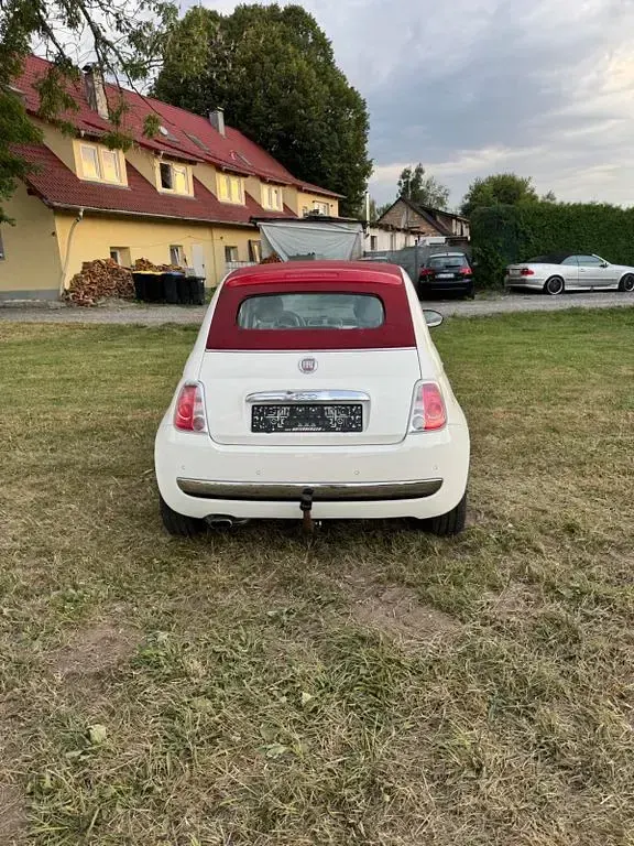 Gebraucht Fiat 500C Lounge 69 PS (50 kW) 2011 Weiß Cabrio