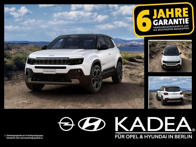 Neu Jeep Avenger Summit 110 PS (80 kW) 2026 Snow white mit dach in volcano SUV