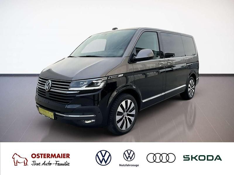 Gebraucht VW Multivan Highline 204 PS (150 kW) 2022 Mojave beige metallic/ deep bl Van