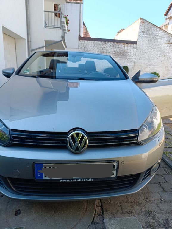 Gebraucht VW Golf Cabriolet 122 PS (89 kW) 2013 Silber Cabrio