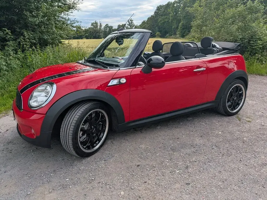 Gebraucht Mini Cooper S Cabriolet 174 PS (127 kW) 2010 Rot Cabrio