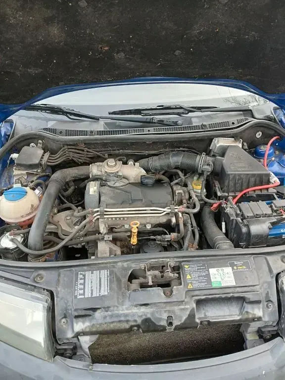 Gebraucht Skoda Roomster 75 PS (55 kW) 2007 Blau Van / Kleinbus