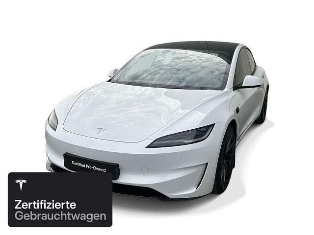 Weiß Gebraucht 2025 Tesla Model 3 Performance Limousine | 53.700 € (Fairer Preis) - Bild 1/4