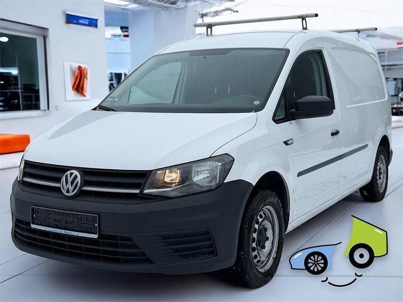 Gebraucht VW Caddy Maxi 102 PS (75 kW) 2020 Weiß Van / Kleinbus