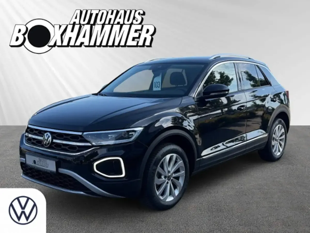 Gebraucht VW T-Roc Style 150 PS (110 kW) 2025 Schwarz SUV