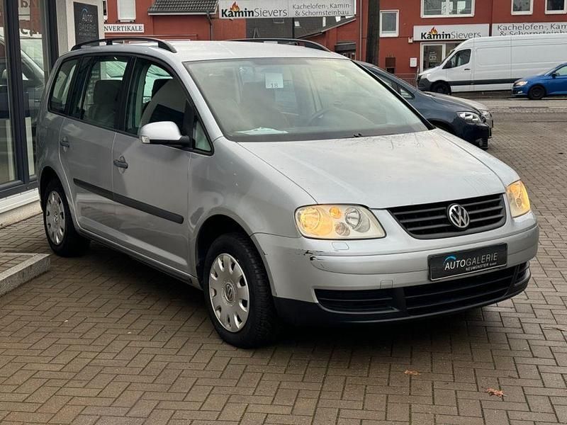 Gebraucht VW Touran Basis 116 PS (85 kW) 2004 Silber Van / Kleinbus