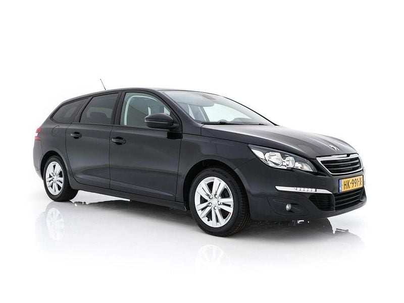 Schwarz Gebraucht 2015 Peugeot 308 Limousine | 4.345 € (Fairer Preis) - Bild 1/4