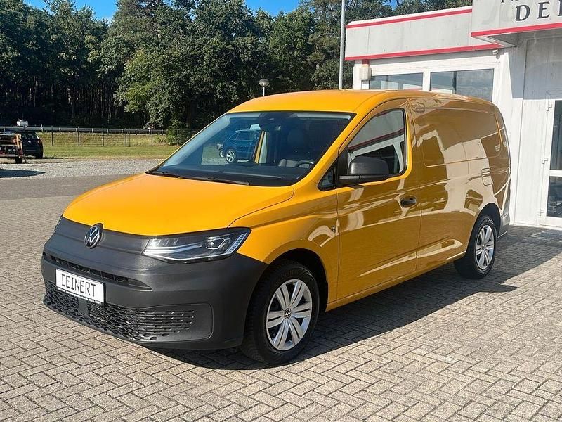 Gelb Gebraucht 2021 VW Caddy Maxi Van / Kleinbus | 14.890 € (Guter Preis) - Bild 1/4
