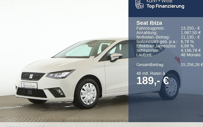 Gebraucht Seat Ibiza Reference 80 PS (58 kW) 2022 Weiß Limousine