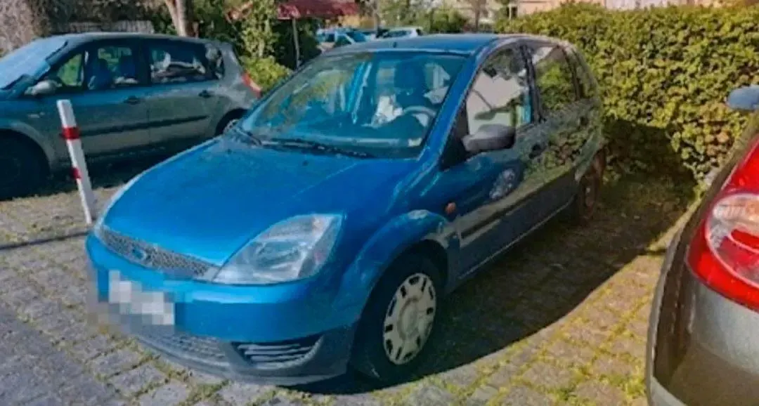 Gebraucht Ford Fiesta 60 PS (44 kW) 2003 Blau Kleinwagen