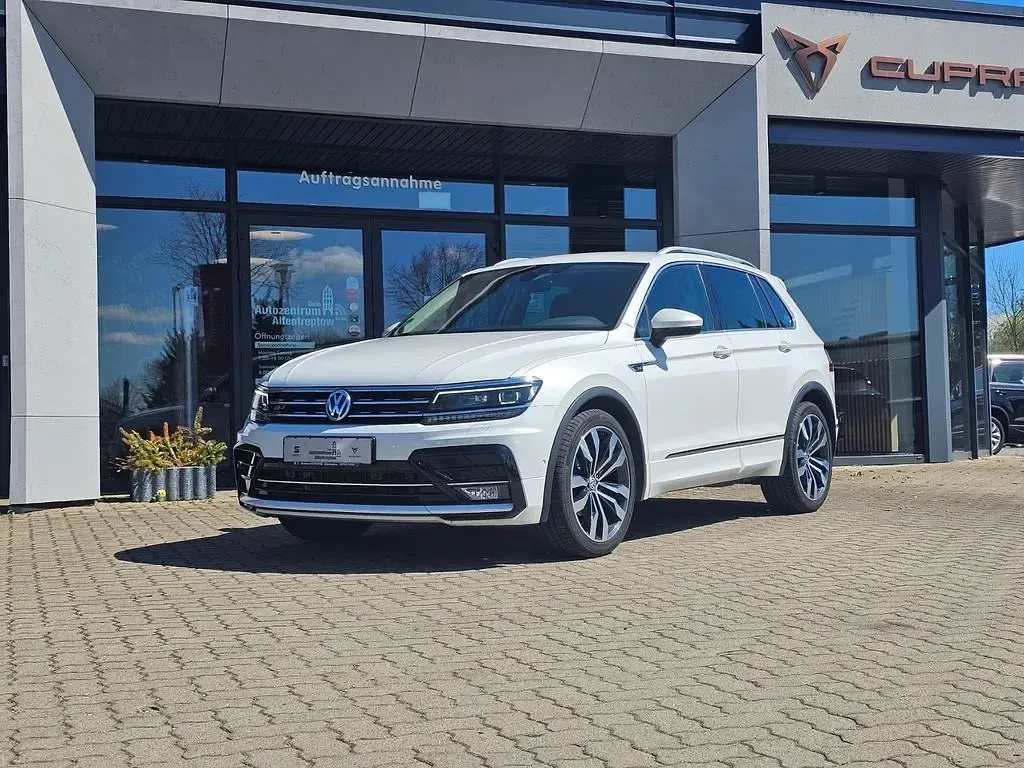 Gebraucht VW Tiguan Highline 150 PS (110 kW) 2020 Weiß SUV