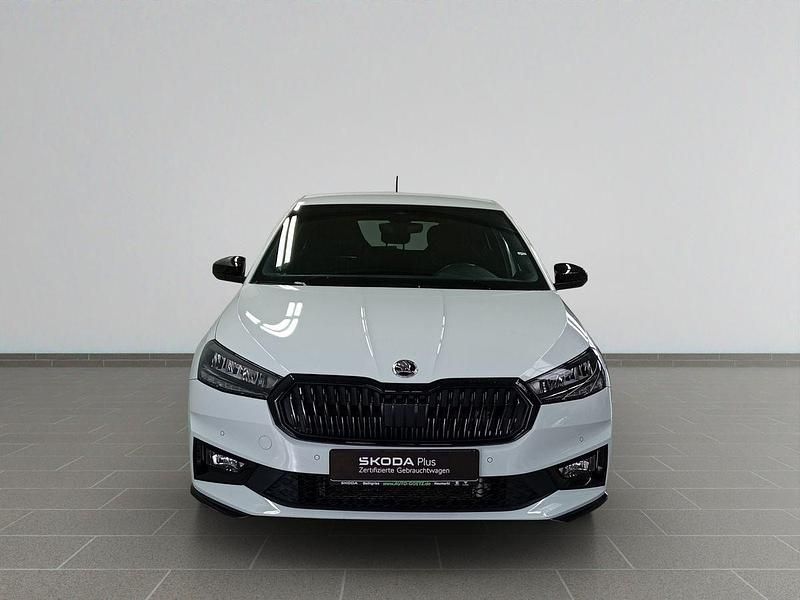 Gebraucht Skoda Fabia Monte Carlo 150 PS (110 kW) 2025 Moonweiss metallic (metallic) Limousine