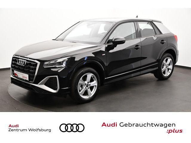 Mythosschwarz metallic Gebraucht 2025 Audi Q2 S-Line SUV | 31.490 € (Guter Preis) - Bild 1/4