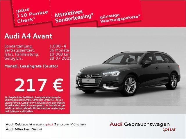 Gebraucht Audi A4 Advanced Plus 204 PS (150 kW) 2024 Mythosschwarz metallic Kombi