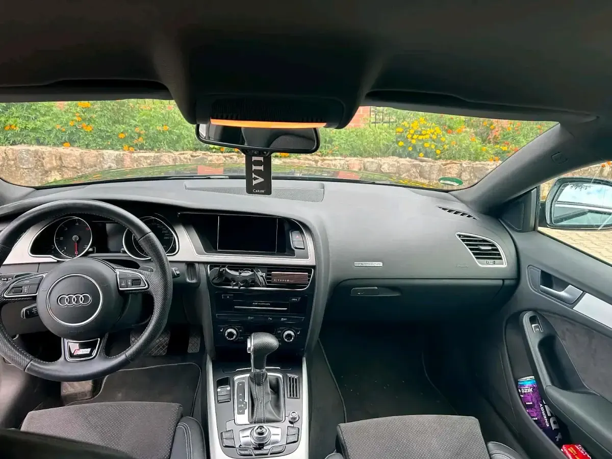 Gebraucht Audi A5 S-Line 177 PS (130 kW) 2014 Schwarz Coupé