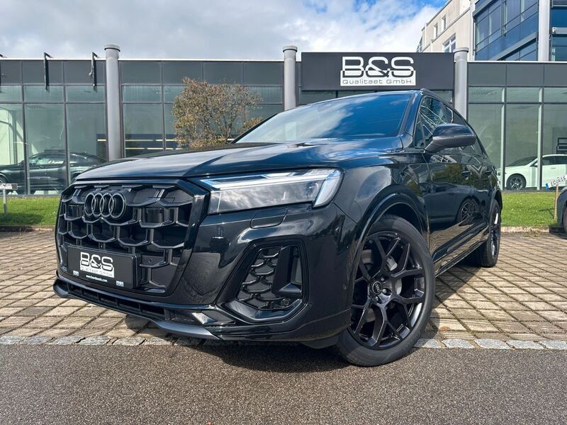 Schwarz Neu 2024 Audi Q7 S-Line SUV | 80.990 € - Bild 1/4