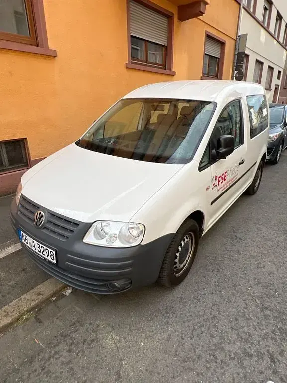 Gebraucht VW Caddy Style 80 PS (58 kW) 2009 Weiß Van / Kleinbus